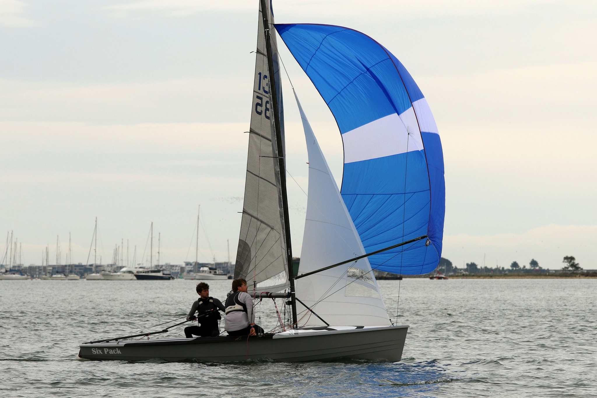 Mike Millard photo Osprey 1385 Class Boat