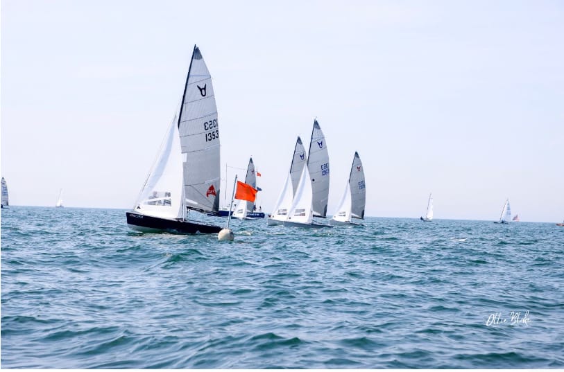2024 HISC Open Start Line with Matt Burge an Vyv Townend with clean start at pin end